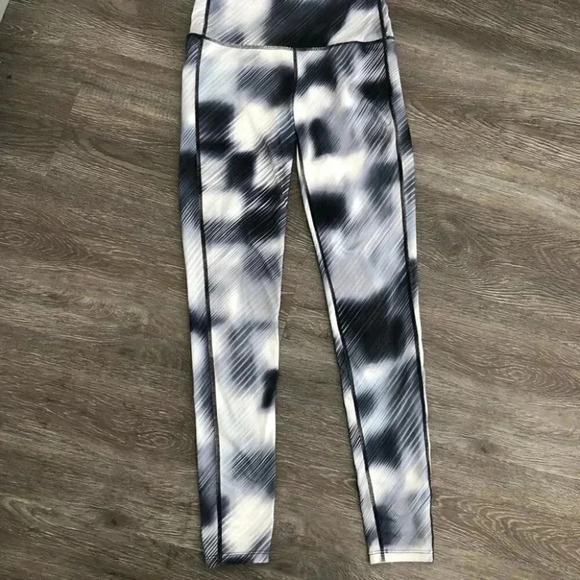 Athleta Full Length Chaturanga Leggings Yoga Pants Gym in Alpine Gray XS - Picture 5 of 13